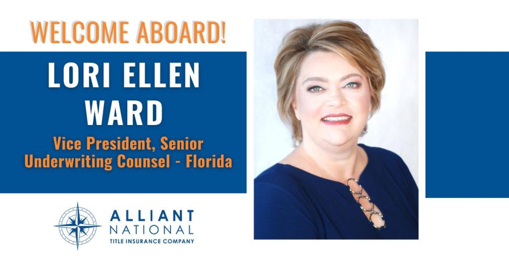 Graphic welcoming Lori Ward.